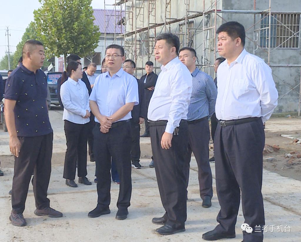 丁向东调研美丽乡村建设工作-兰考县人民政府